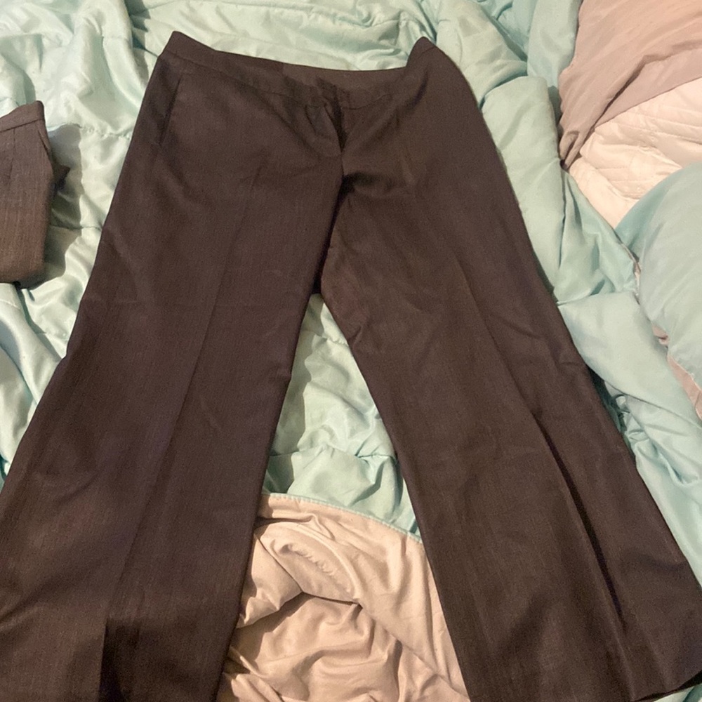 Gray dress pants